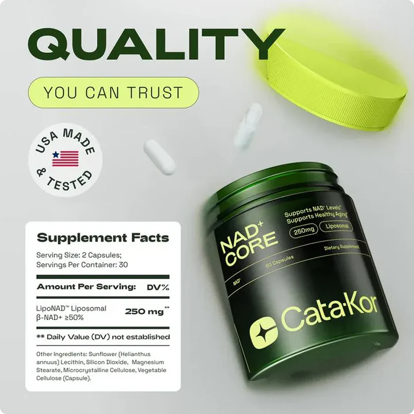 Cata Kor – NAD+ Anti-Aging Supplement