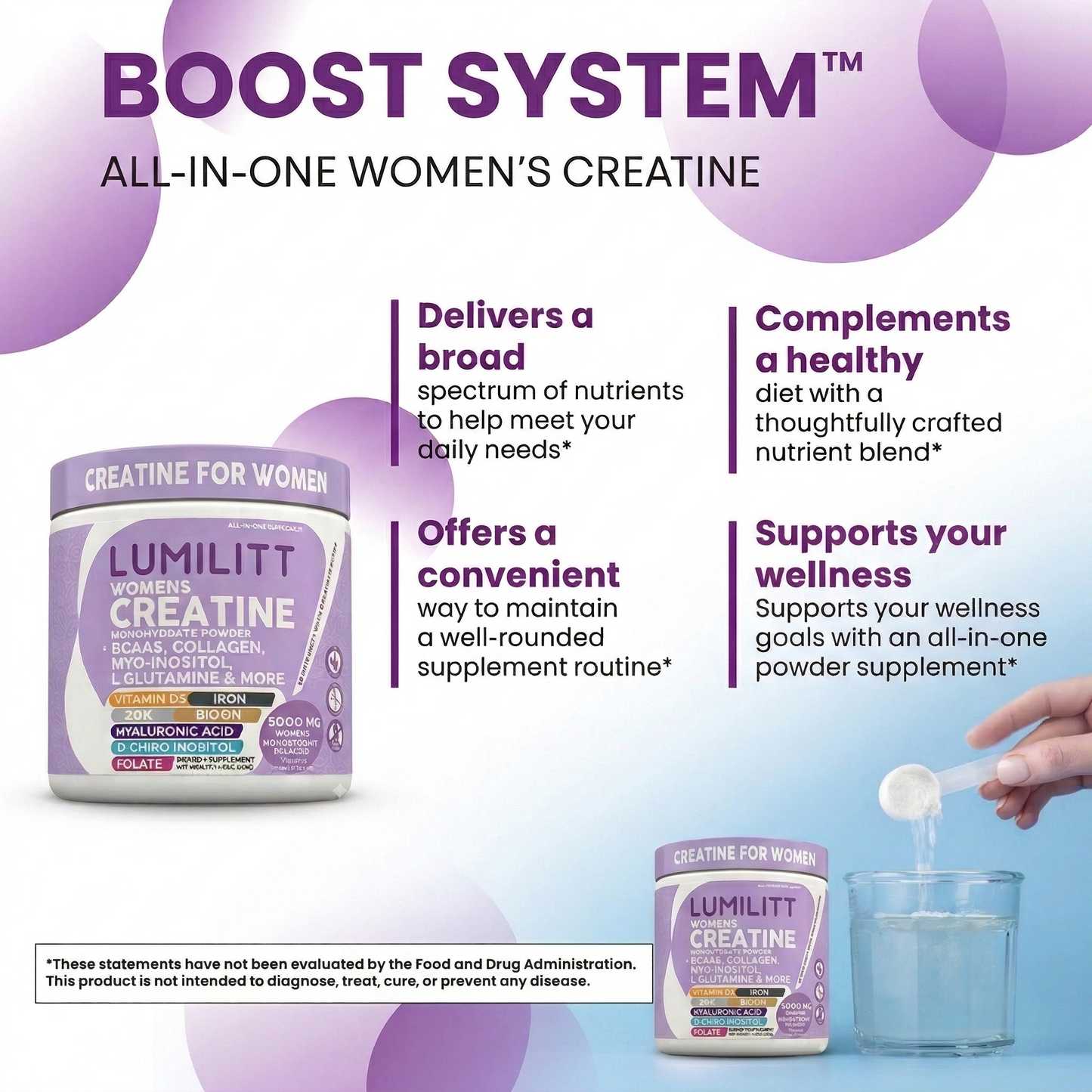 LumiLitt Creatine Boost System™