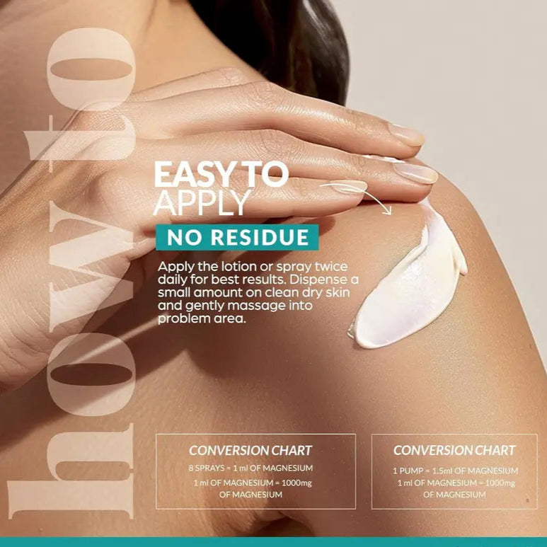 LumiLitt™ Magnesium 2-in-1 Set: Spray + Lotion